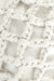 Knit woven bag in cream — main image