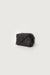 Woven crossbody bag in black — main image