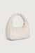 Small padded handbag in oatmeal — main image