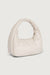 Small padded handbag in oatmeal — main image