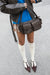 Cargo shoulder bag in brown — main image