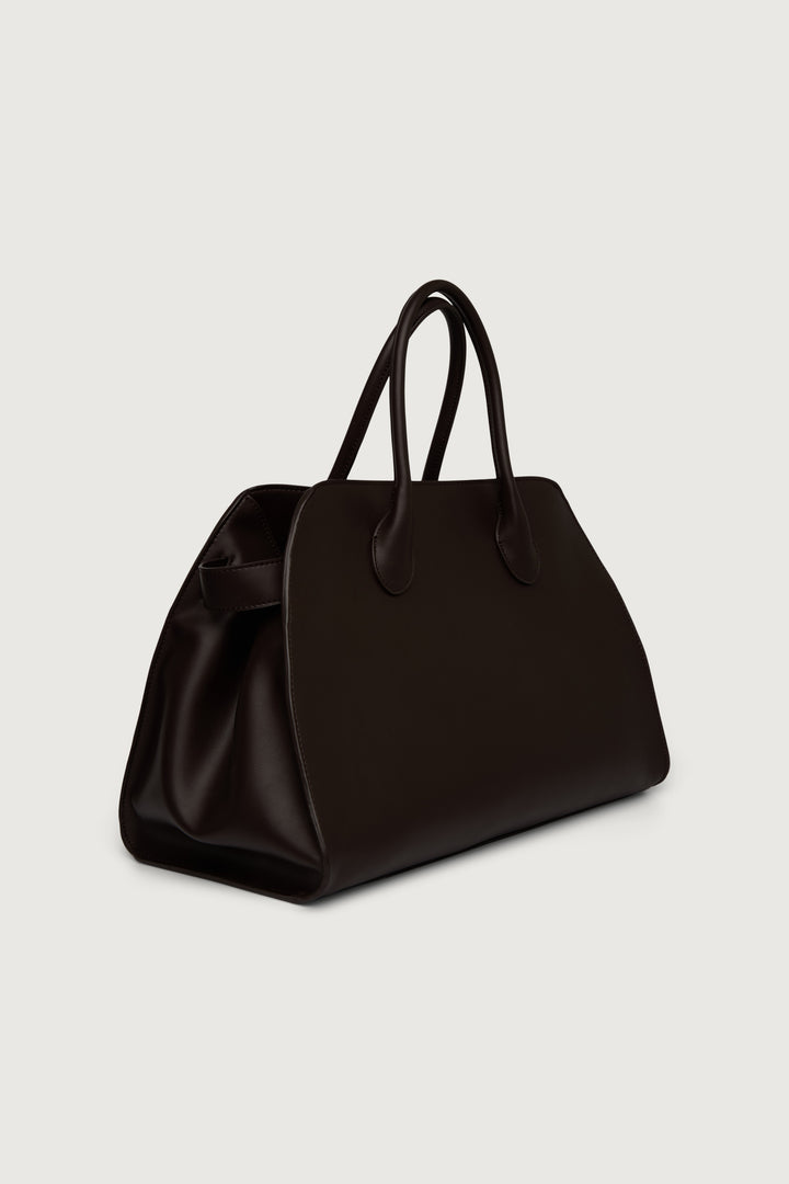 ROWAN BAG in TRUFFLE BROWN — alternate angle