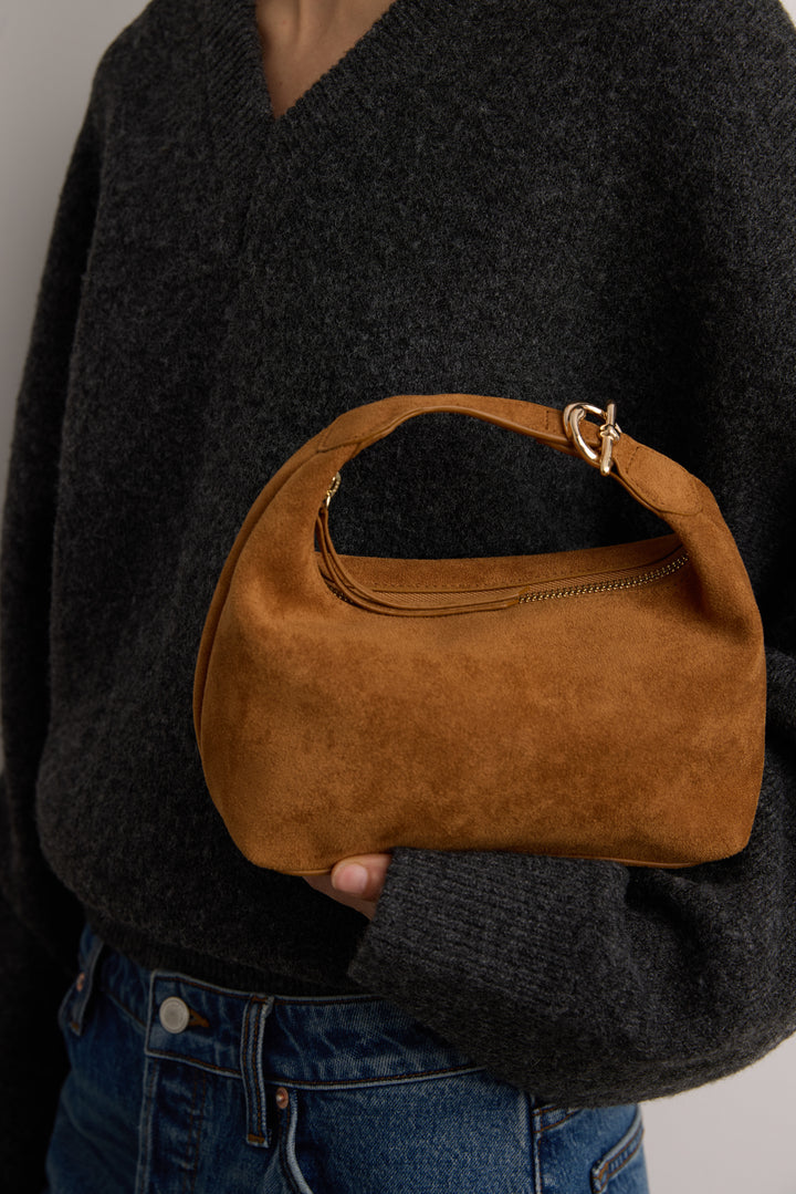 WILLOW MINI BAG in Camel — alternate angle
