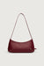 Frankie shoulder bag in burgundy — main image