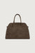 Vegan suede rowan bag in dark cypress — main image