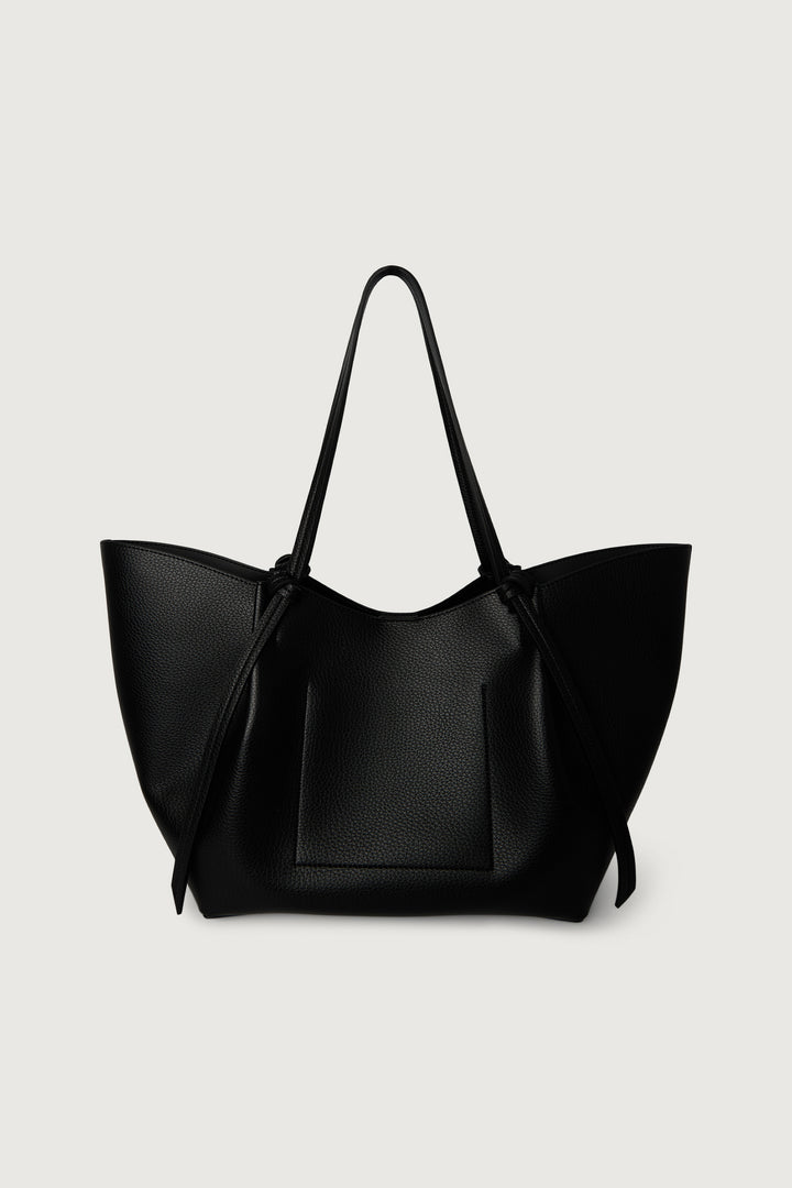 MARLOWE TOTE BAG in Black — alternate angle