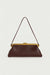 Baguette clasp bag in bordeaux — main image