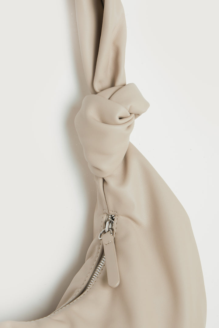 KNOTTED SLING BAG in Sandstone — alternate angle