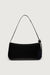 Minimal shoulder bag in black onyx — main image