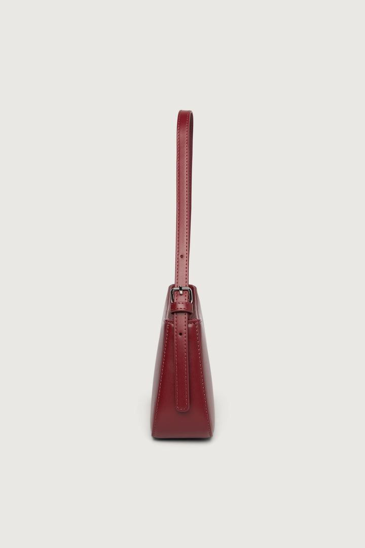 MINIMAL SHOULDER BAG in Cherry — alternate angle