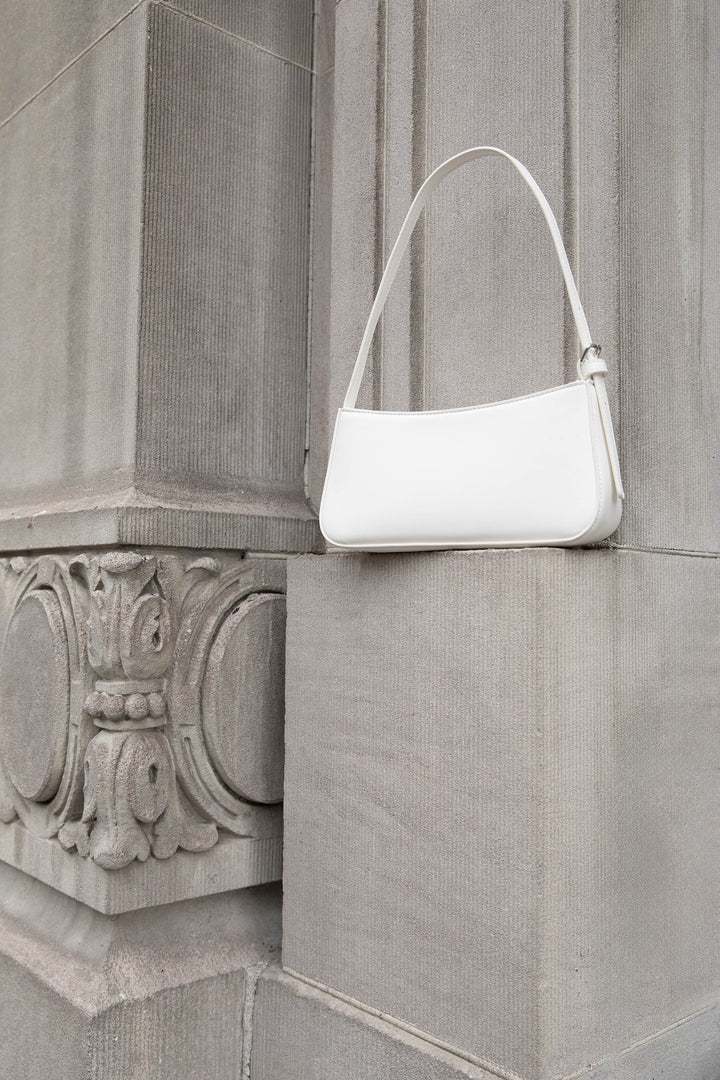 MINIMAL SHOULDER BAG in Cream — alternate angle