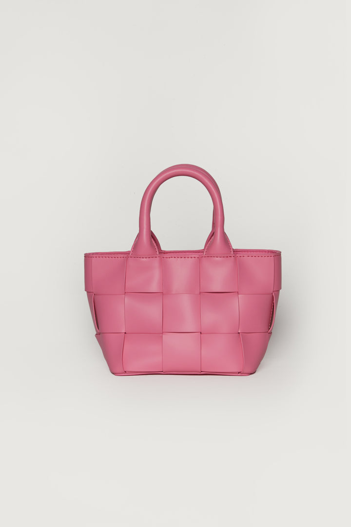 WOVEN MINI BAG in Pink Morning — alternate angle