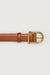 Genuine leather belt in brown — main image