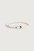 Studded belt in ivory — main image