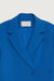 Oversized crossover blazer in classic blue — main image