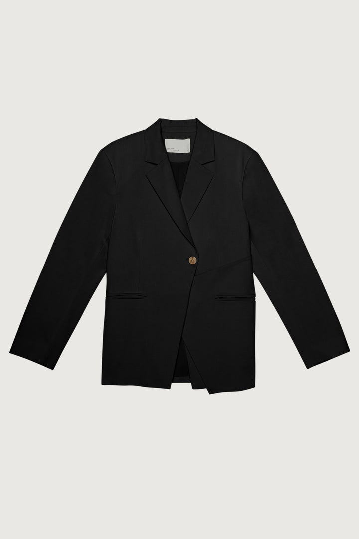 CROSSFRONT BLAZER in Black — alternate angle