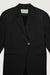 Crossfront blazer in black — main image