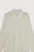 Mesh button up in cream — main image