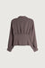 Collared bustier blouse in sparrow — main image