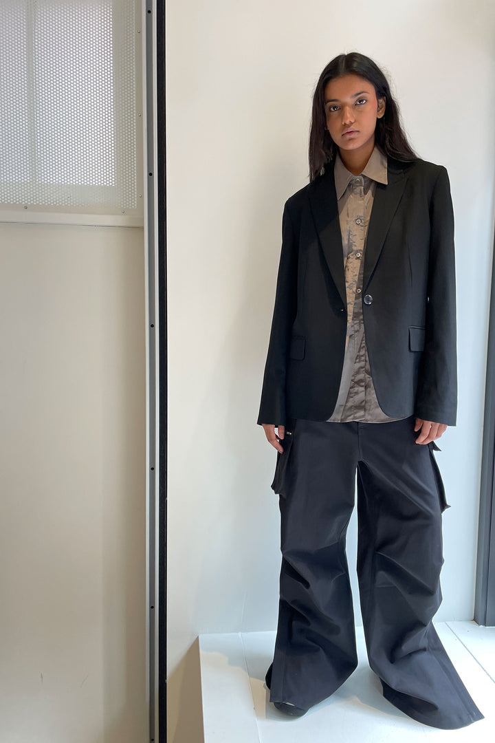 BUTTON UP SHIRT in Ivy Green — alternate angle