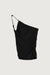 Ruched top in black — main image