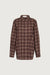 Plaid shirt in brown plaid — main image