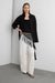 Cotton shirt in black — main image