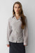 Double layered blouse in gray — main image