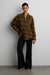 Cotton plaid shirt in green — main image