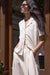 Short sleeve shirt in heather oatmeal — main image