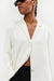 Button up blouse in whisper white — main image