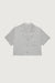 Cropped collared blouse in storm — main image