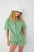 Plaid short sleeve shirt in peppermint plaid — main image