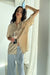 Button up shirt in beige — main image