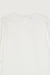 Cotton poplin blouse in white — main image