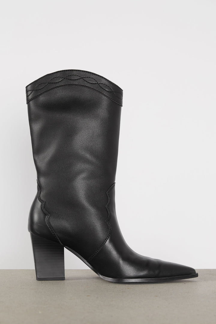 COWBOY BOOT in Black — alternate angle
