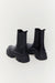 Chunky sole chelsea boot in black — main image