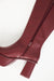 Platform knee high boots in syrah — main image
