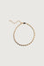 Metal bead bracelet in gold — main image