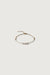 Three natural pearl bracelet in gold — main image
