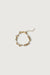 Bubble wave bracelet in gold — main image
