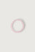 Pink stone bead bracelet in light pink — main image