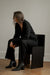 100% cashmere cardigan in black — main image