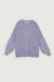 Oversized knit cardigan in lavender — main image