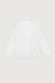 Oversized knit cardigan in white — main image