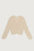 Single button cardigan in beige — main image