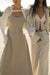 Bolero with closure in cream — main image