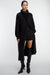 Maxi length cardigan in black — main image