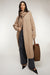 Maxi length cardigan in simply taupe — main image