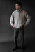 Cable knit zip-up cardigan in simply taupe — main image